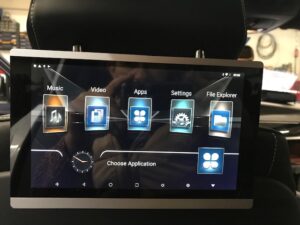 Android Bedienoberfläche Ampire AMX225 im BMW