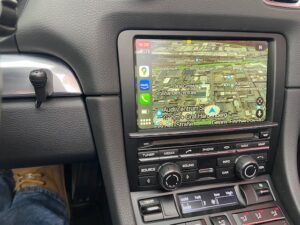 Google Maps im Porsche Boxster OEM-Integration