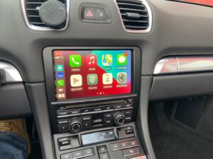 Spotify Streaming im Porsche Boxster 981 nach CarPlay Nachrüstung