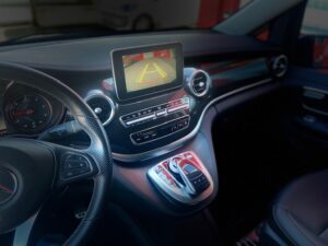 Rückfahrkamera Mercedes V-Klasse W447 – dynamische Hilfslinien im Display