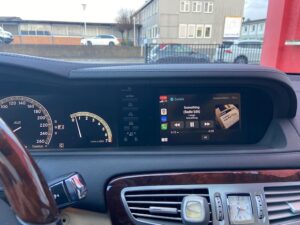 Mercedes CL W216 C216 Apple CarPlay Nachrüstung – COMAND Display CarPlay Menü