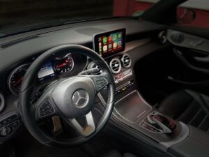 Mercedes GLC X253 Apple CarPlay Nachrüstung – NTG5 Display CarPlay Menü