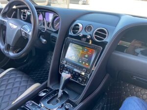Bentley Continental Infotainment mit Apple CarPlay – Wireless Verbindung