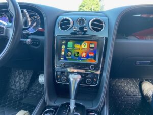 CarPlay im Bentley Continental Display nach Nachrüstung