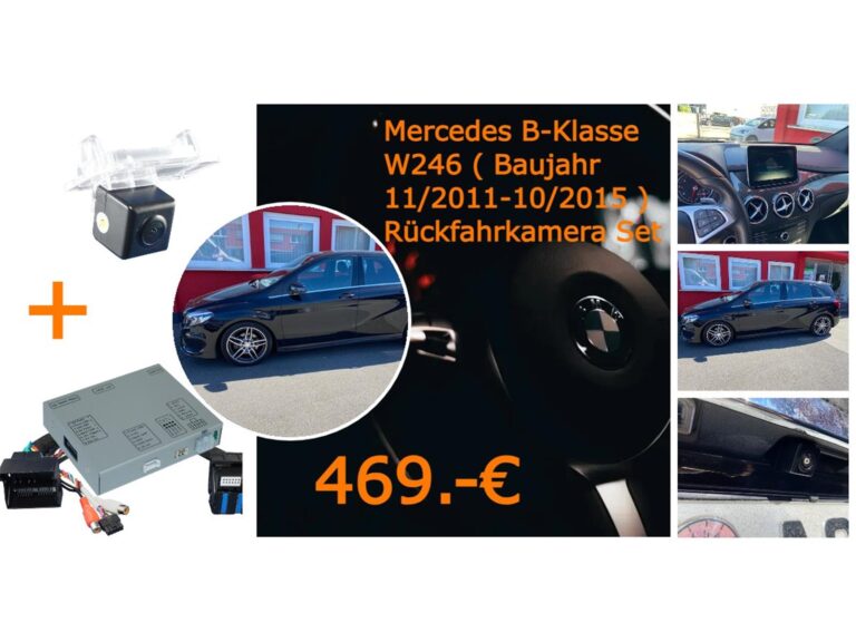 Mercedes B-Klasse W246 bis 2015 Rückfahrkamera Set.jpg