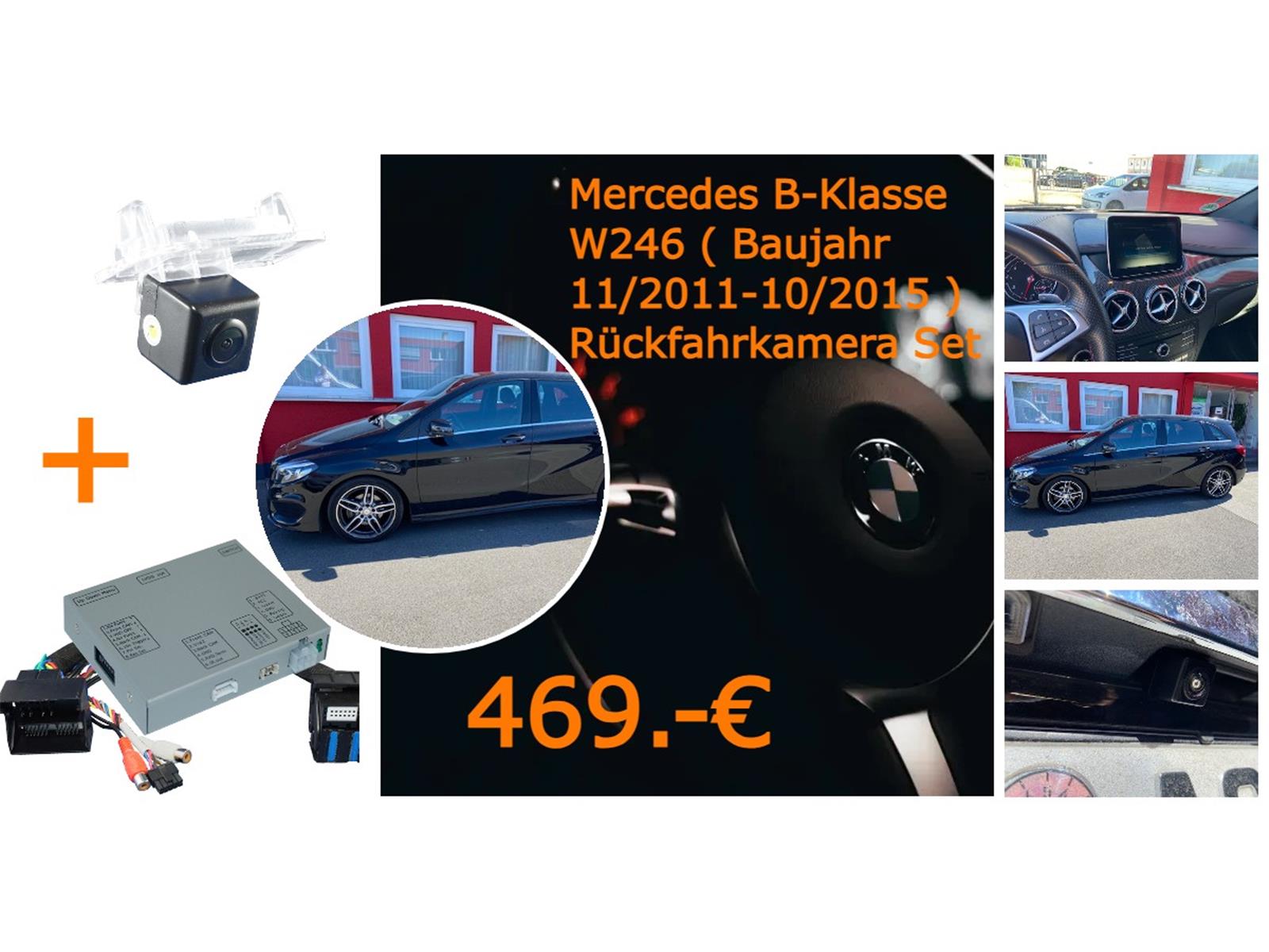 Mercedes B-Klasse W246 bis 2015 Rückfahrkamera Set.jpg
