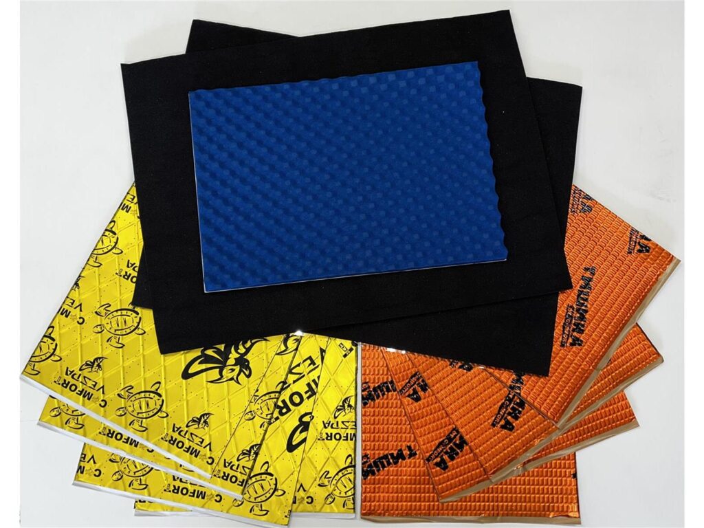 Autotür dämmen mit Comfort Mat Car Hifi Dämmung Alubutyl