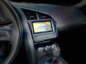 Audi R8 Cabrio dynamische Hilfslinien Kamera