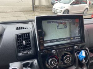 Rückfahrkamera Fiat Ducato Einparkhilfe Ansicht