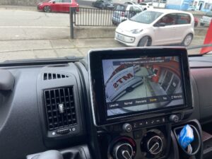 Alpine Rückfahrkamera Ducato HDR Bild