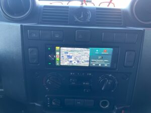 Android Auto im Land Rover Defender nach Autoradio Nachrüstung