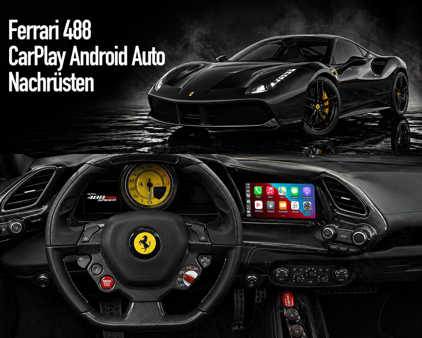 Ferrari 488 CarPlay Android Auto Nachrüsten.png