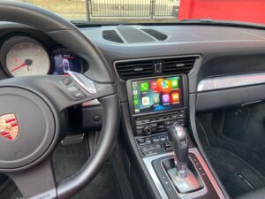 Porsche 911 Turbo Apple CarPlay Nachrüstung PCM 3.1 Display