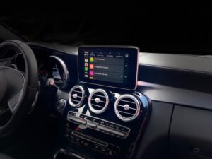 Android Auto Mercedes C-Klasse S205 – Google Maps Navigation
