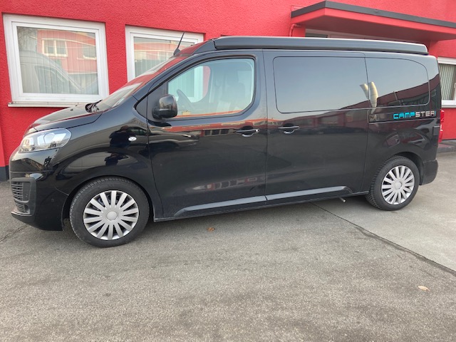 Fertig eingebautes Soundsystem Citroën Space Tourer Einbaubeispiel