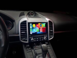 Porsche Cayenne PCM 4.0 Apple CarPlay Nachrüstung Display