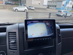 Rückfahrkamera Anbindung Alpine INE-F904DC Sprinter W906 – Integration bestehende Kamera