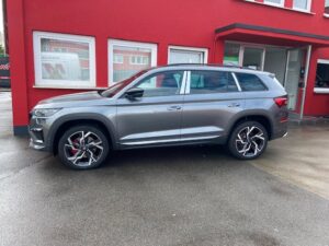 Skoda Kodiaq NS7 Rückfahrkamera Nachrüstung Einbaubeispiel