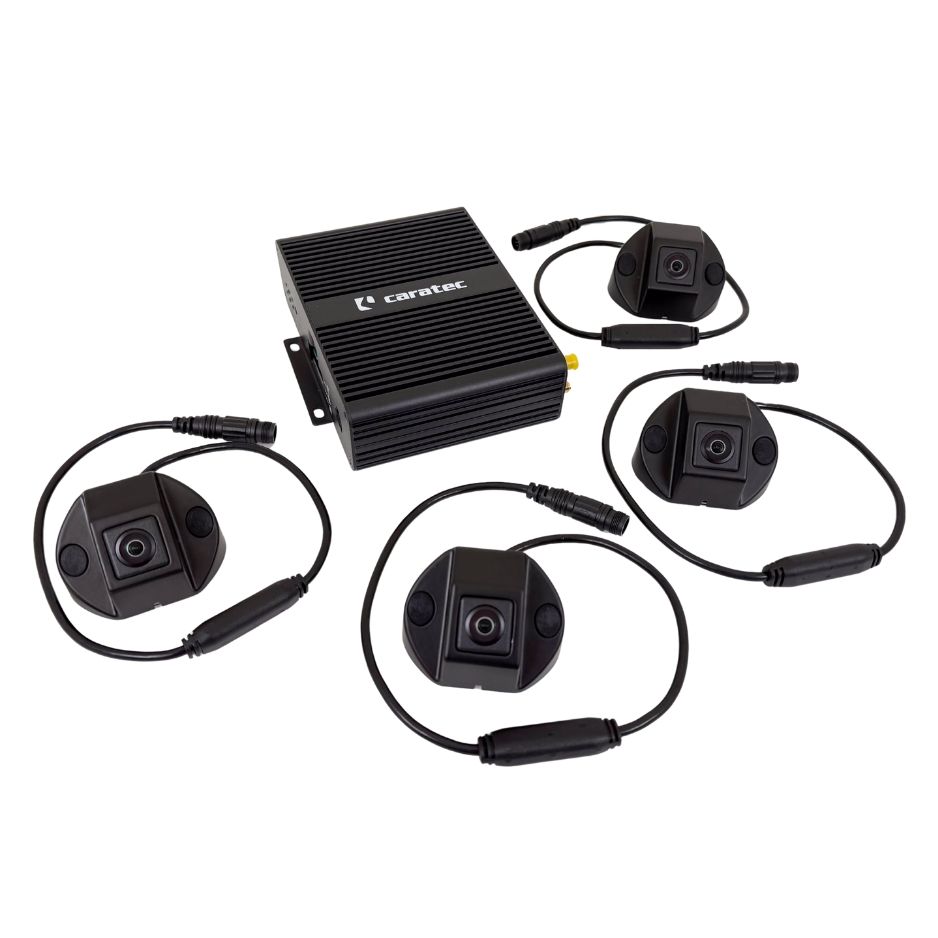 Caratec Safety CSV361HD Rundumkamerasystem für Wohnmobile