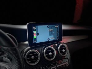 Mercedes GLC X253 Apple CarPlay & Android Auto Nachrüstung Einbaubeispiel – Singen Hegau