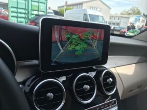 Rückfahrkamera Bild im COMAND NTG5 Display Mercedes C-Klasse Kombi