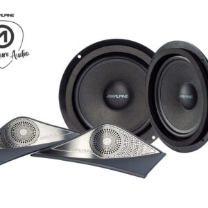 Alpine SPC-106S907 – 2-Wege Lautsprecher-Set 16,5 cm für Mercedes-Benz Sprinter 907/910