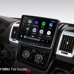 Alpine iLX-F115DU – 11-Zoll Halo11 Autoradio-Komplettset für Fiat Ducato, Jumper, Boxer und Movano