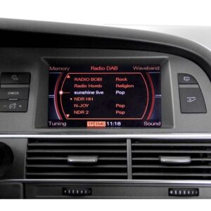 DAB+ Ersatz Audi MMI 2G High mit DAB ab Werk – Kufatec FISTUNE 39702-1