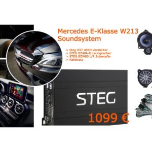 Mercedes GLC X253 Sound Upgrade – STEG Set mit Endstufe