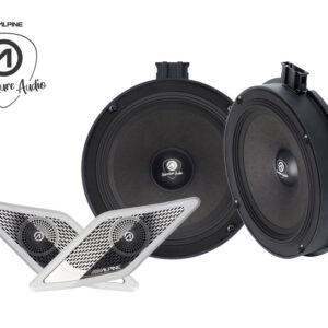 Alpine SPC-106CRA2-2 – 2-Wege Lautsprecher-Set 16,5 cm für VW Crafter 2 und MAN TGE
