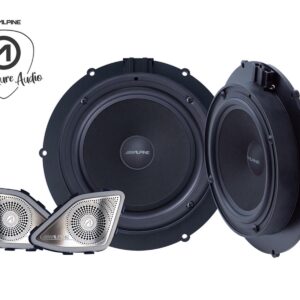 Alpine SPC-106T6 – 2-Wege Lautsprecher-Set 16,5 cm für VW T6