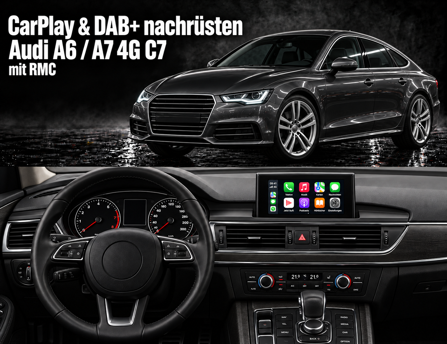 Audi A7 4G C7 mit CarPlay.png