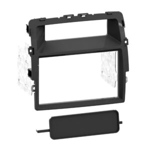 2-DIN Radioblende Nissan Primastar/Opel Vivaro/Renault Trafic schwarz – ACV 381250-01