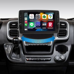 Alpine X903D-DU8S – 9-Zoll Reisemobil-Navi mit Schwenkdisplay für Fiat Ducato 8