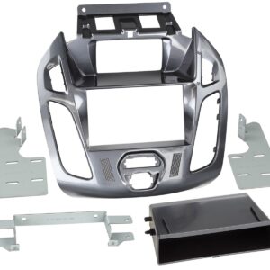 2-DIN Radioblende mit Ablagefach Ford Transit Connect / Tourneo Connect (mit Display) Nebula – ACV 281114-27-1-2
