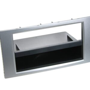 2-DIN Radioblende mit Ablagefach Ford C-Max, Fiesta, Focus, Fusion silber – ACV 281114-08-3
