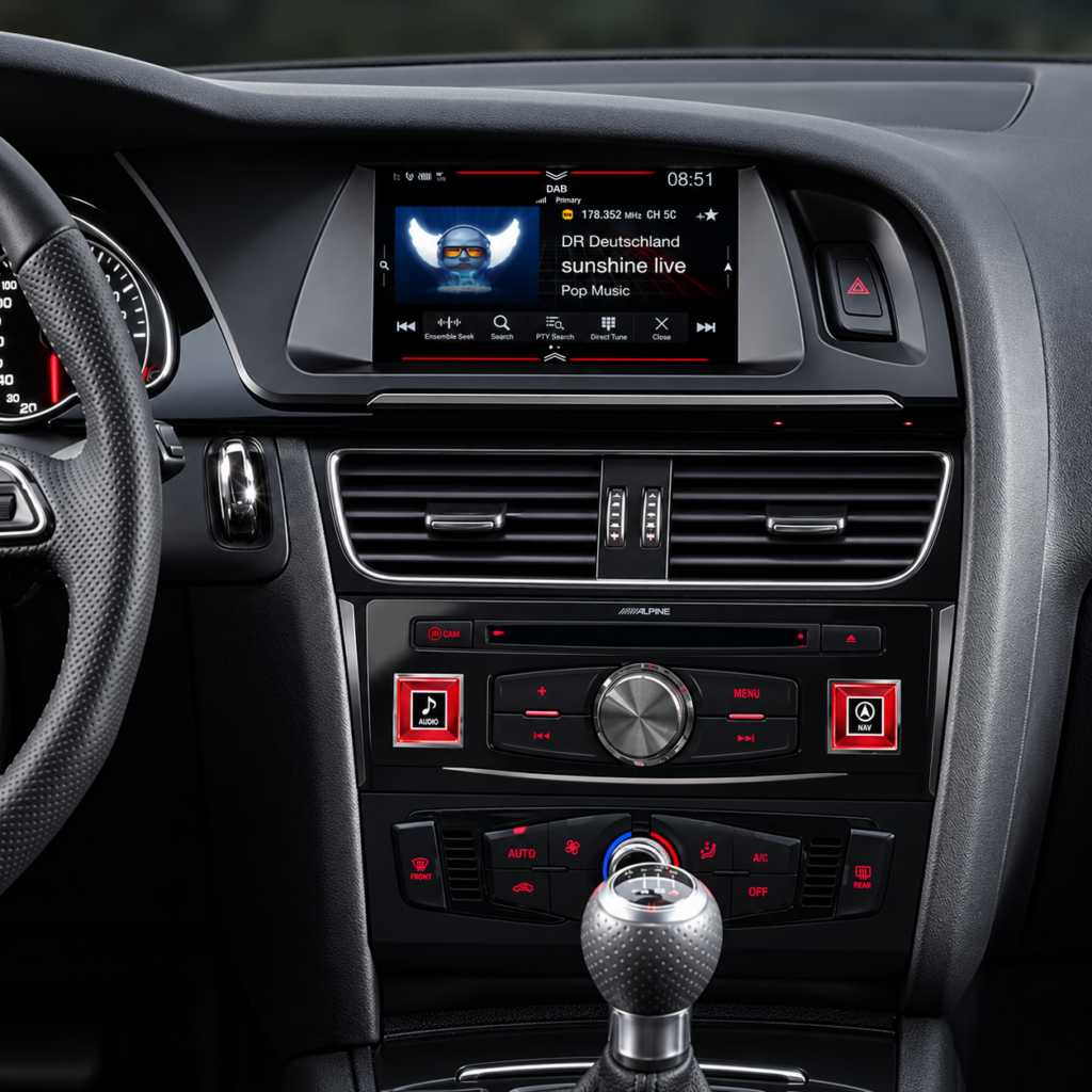 Fahrzeugspezifische Car-HiFi- und Multimedia-Lösungen – passgenaue Komplettsets, Autoradios und Adapter zur Nachrüstung verschiedener Fahrzeugmodelle.