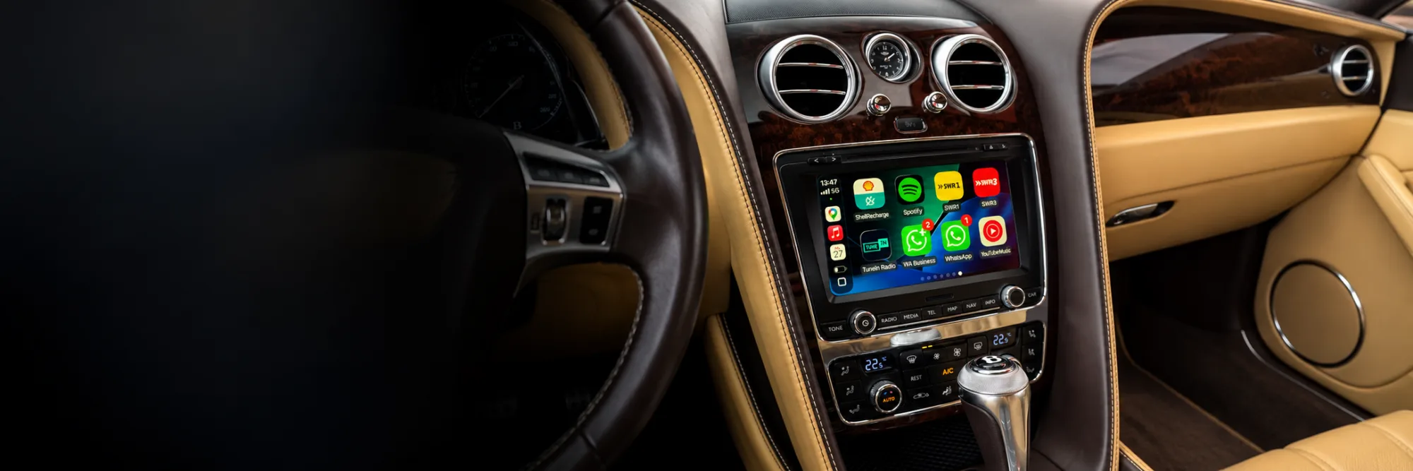 Apple CarPlay im Originaldisplay – Nachrüstung und Einbau bei Autoradio Bodensee in Singen